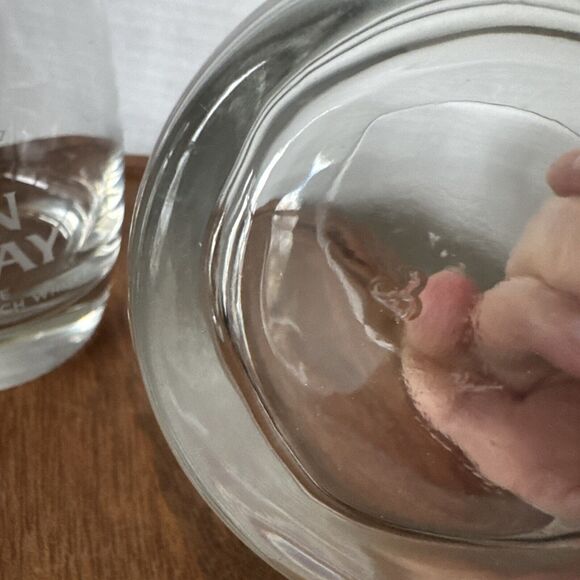 Glen Moray Speyside Single Malt Scotch Whisky Rocks Low Ball Glasses Set of 2 - Picture 4 of 8